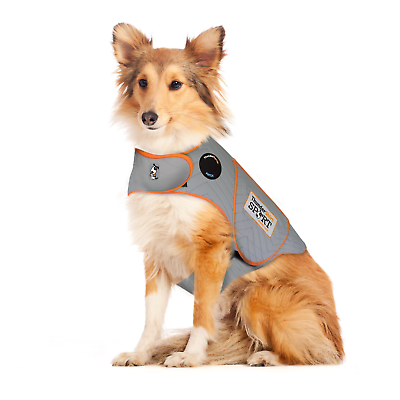 Thundershirt Sport Dog Anxiety Treatment  Grey Size Large