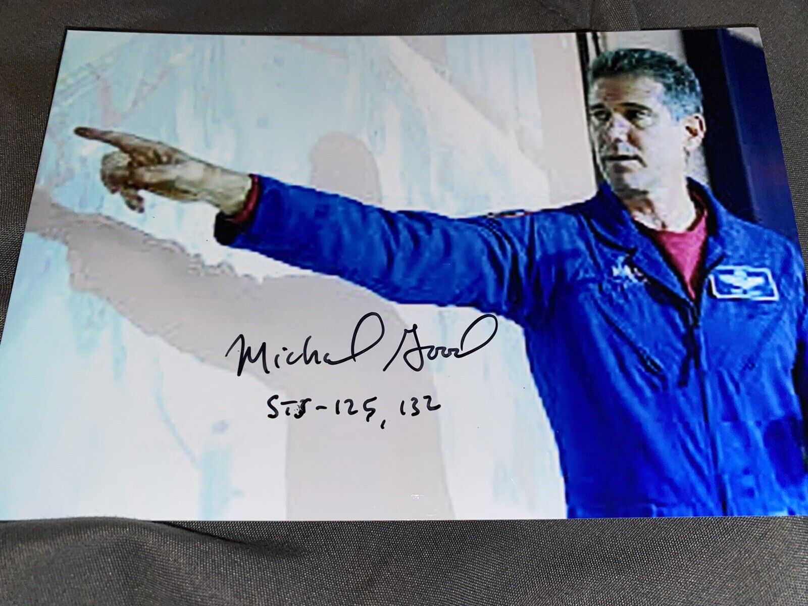 Michael Good Signed Autograph 4x6 Photo Space Nasa Astronaut Auto