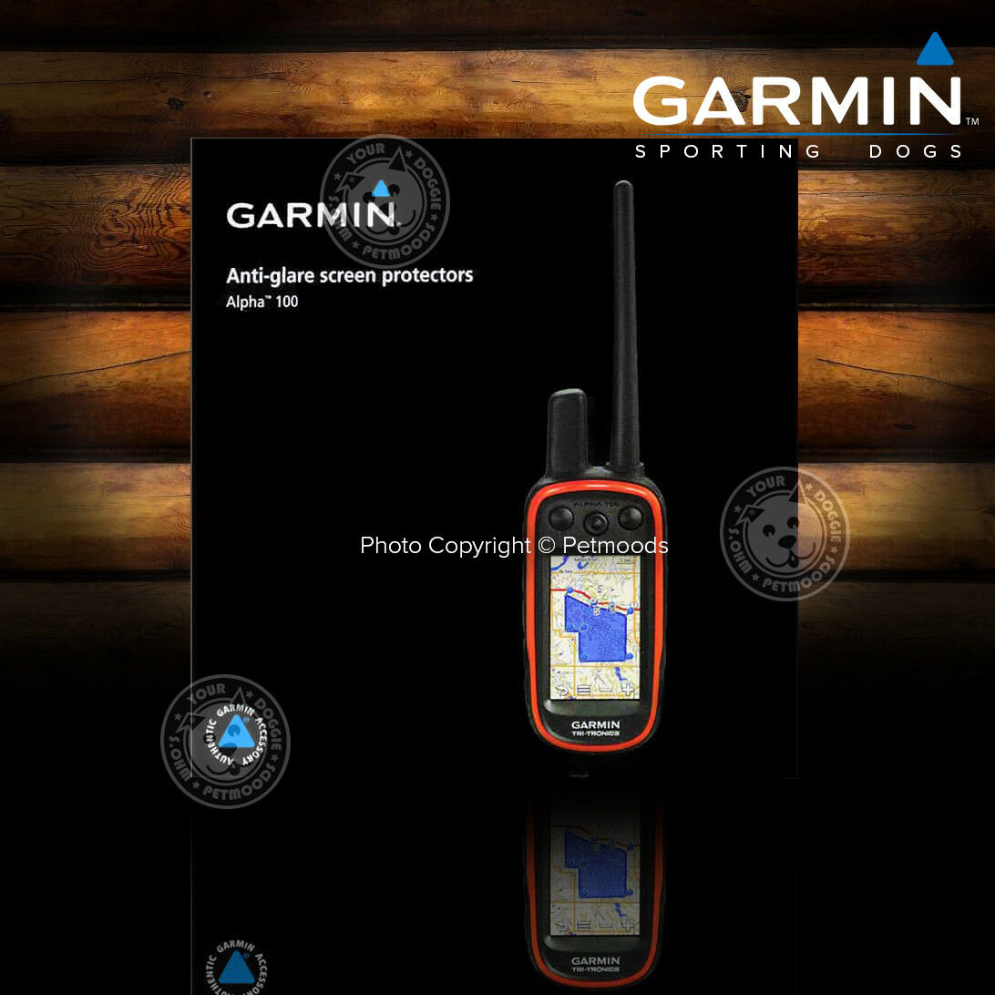 Garmin Alpha 100 Screen Protectors Anti-glare Scratch Fingerprints 010-11828-05