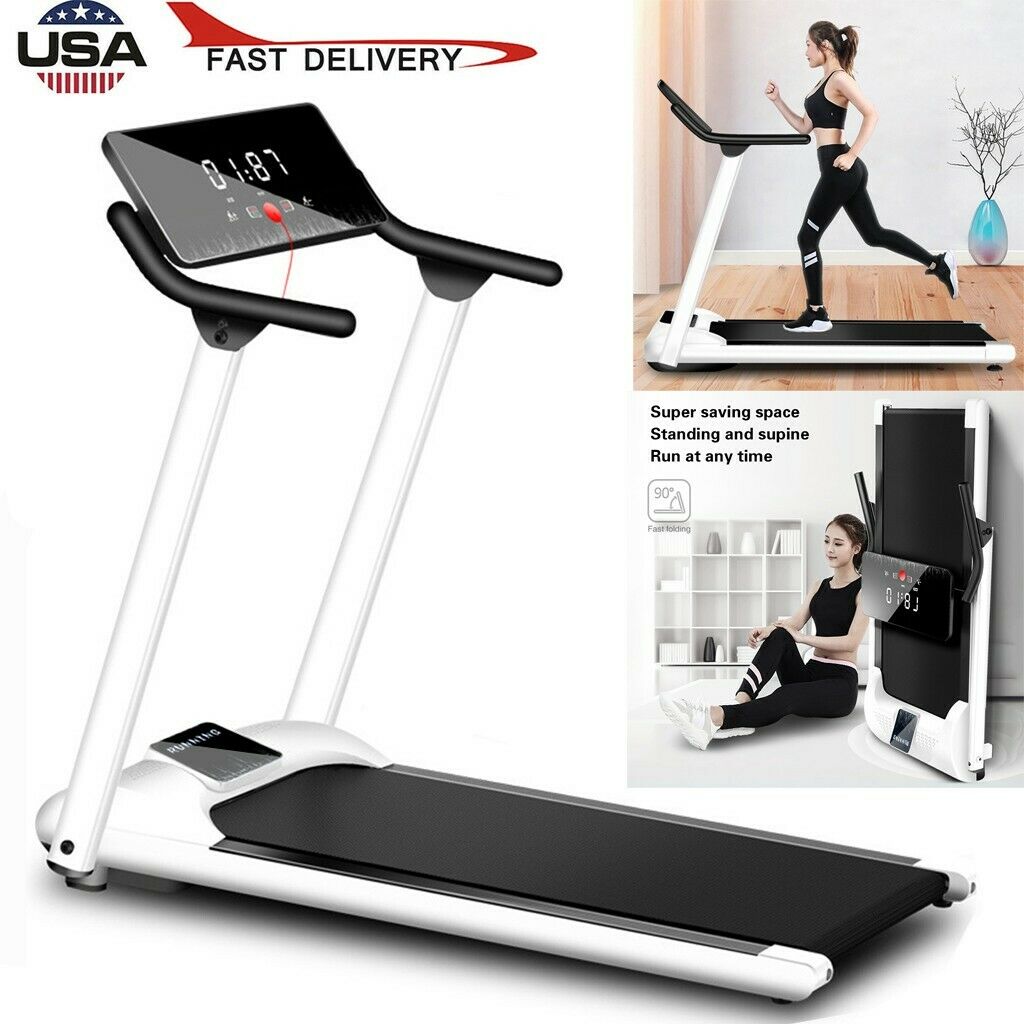 Portable Electric Treadmill Folding Motorized Machine Running Gym Fitness Us