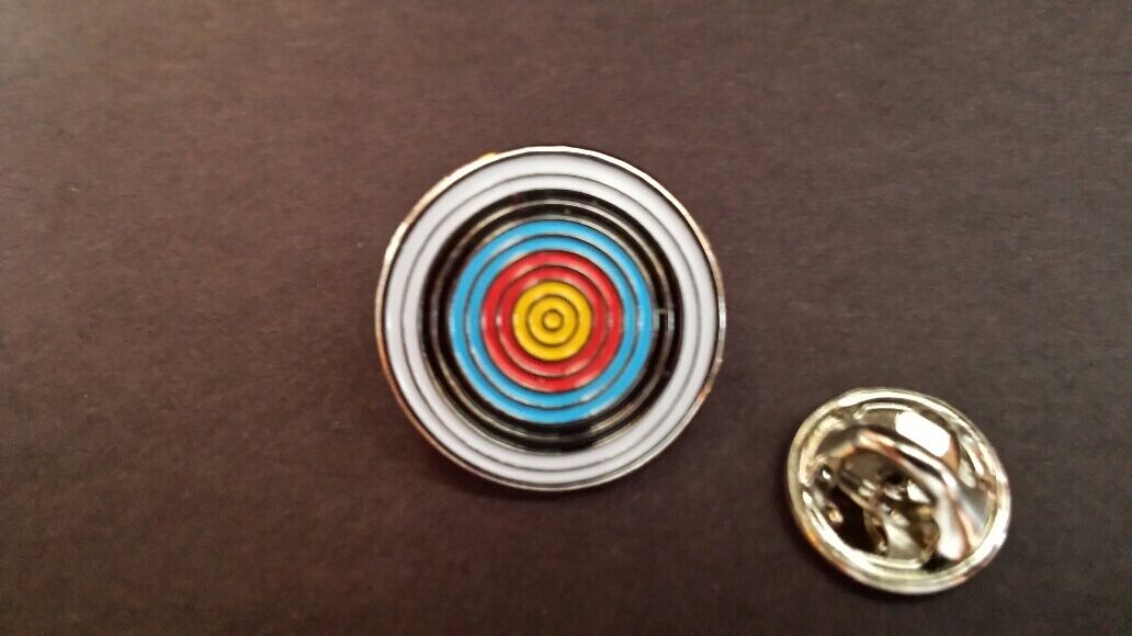 Archery Target Pin (silver Finish)
