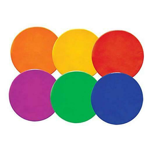 Poly Spot Marker Set For Sports, Activities, And Circle (large - 10" Set)