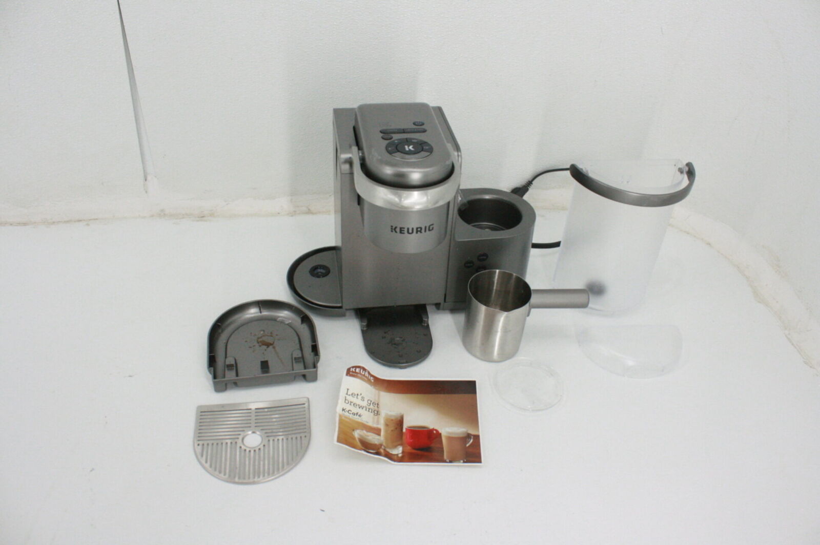 See Notes Keurig K Cafe K84 Special Edition Single Serve K Cup Pod Coffee Maker