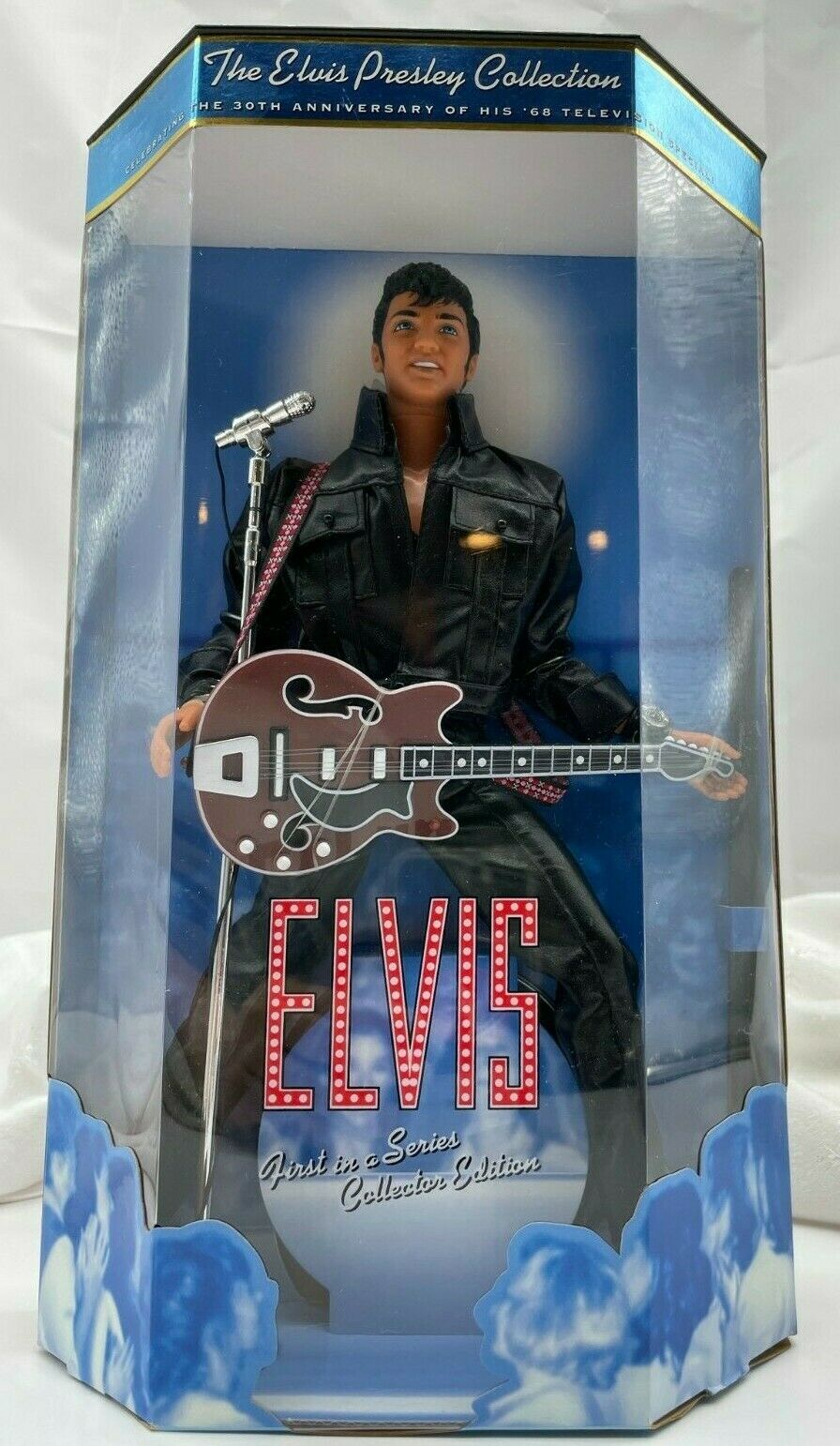 Mattel Elvis Presley 30th Anniversary 1968 Tv Special, 1st In Series, Nrfb, 1998