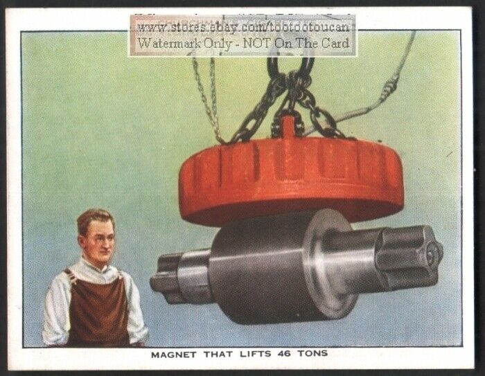 Electro Magnet With Lifting 26 Tons Capacity  C80 Y/o Trade Ad Card