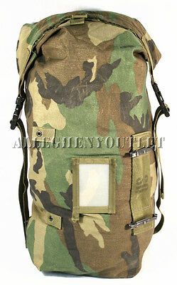 Military Protective Carrying Bag Ensemble Duffle Gear Woodland - Paintball Gc