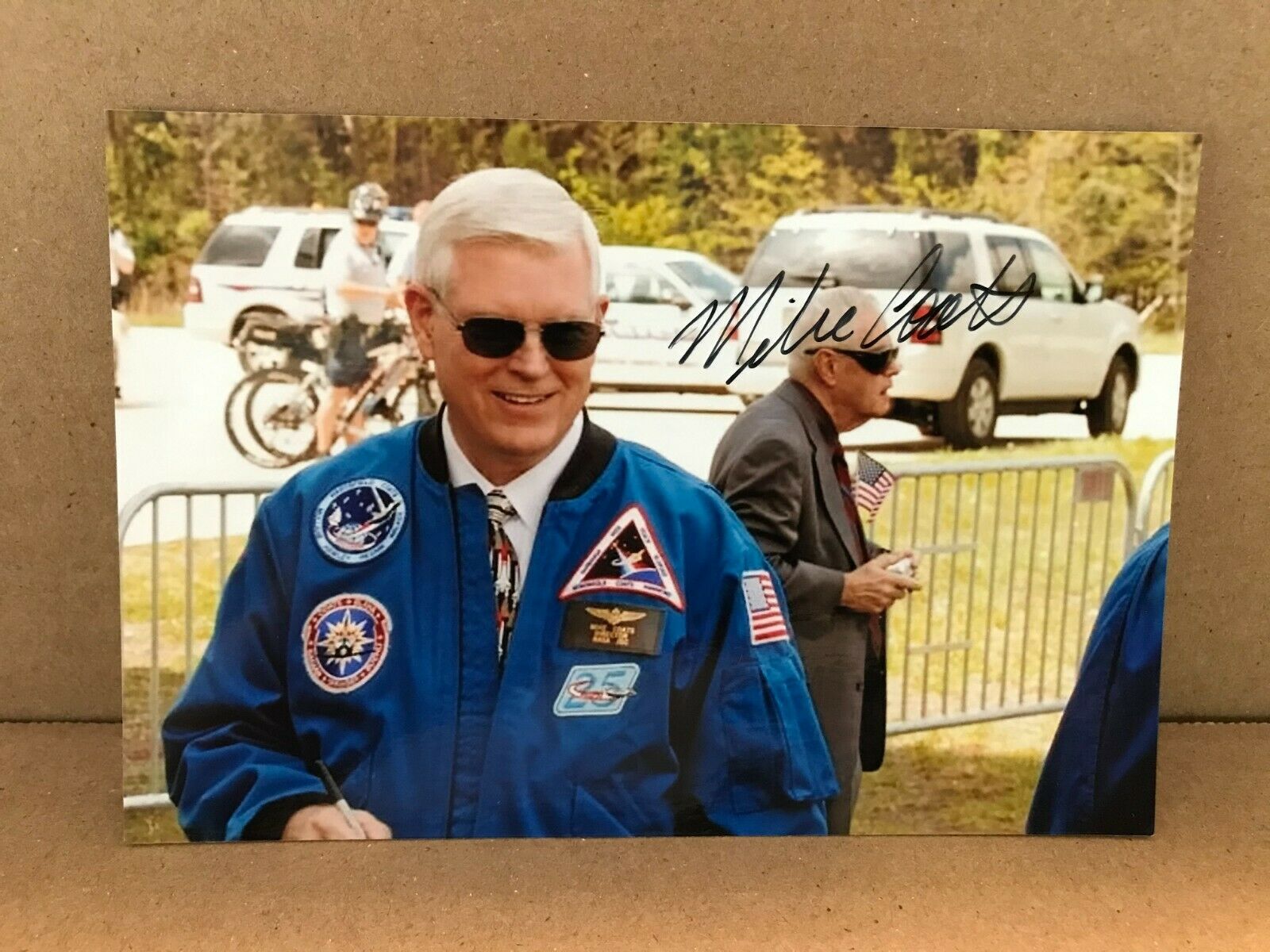 Michael Coats Authentic Hand Signed Autograph 4x6 Photo - Astronaut Nasa    1a