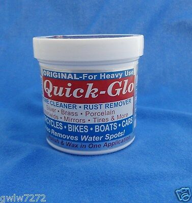 Quick-glo Chrome Cleaner-the Original-bicycles-motorcycles-automotive-bikes