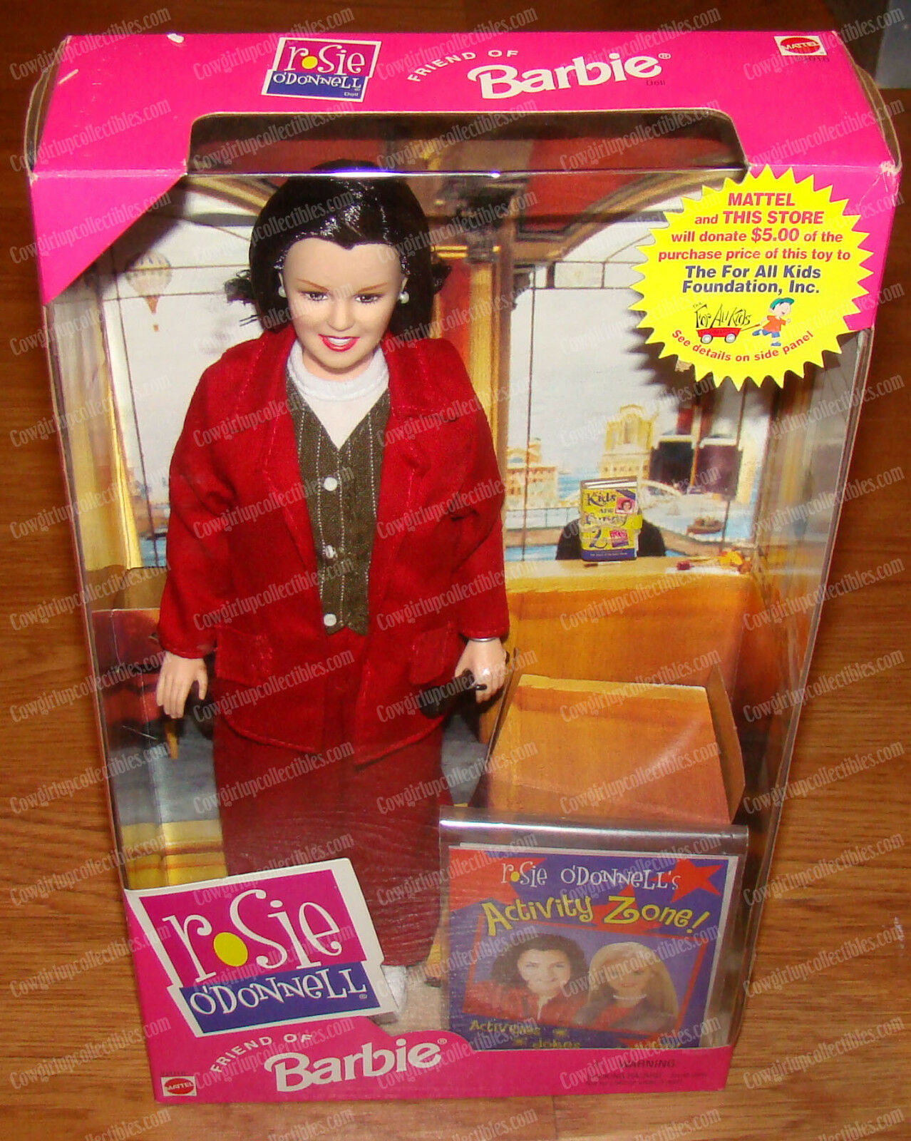 Rosie O'donnell Doll (by Mattel, 22016) 1999, Friends Of Barbie Collection