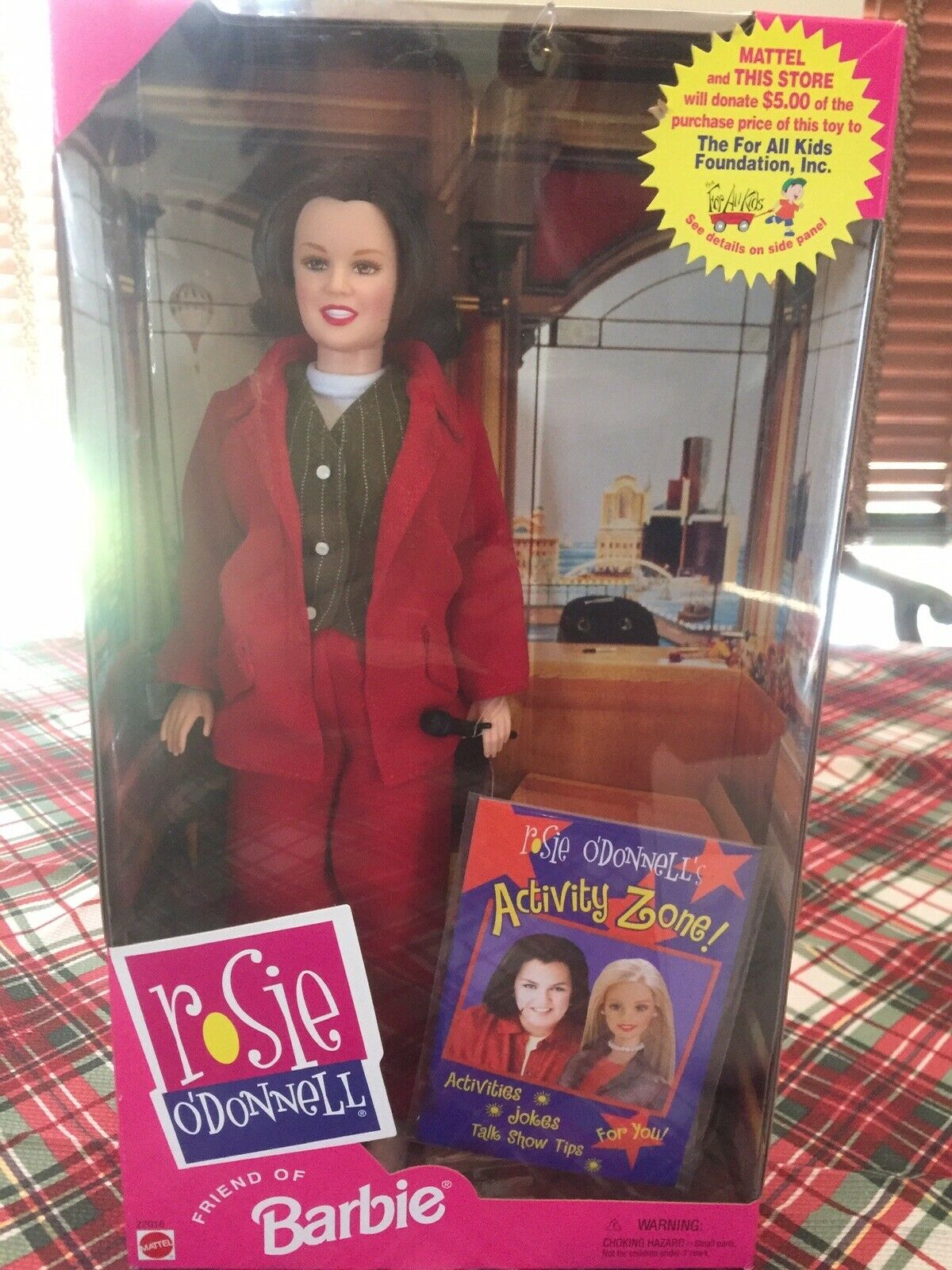 Rosie O'donnell Friend Of Barbie Doll 1999  Mint In Box