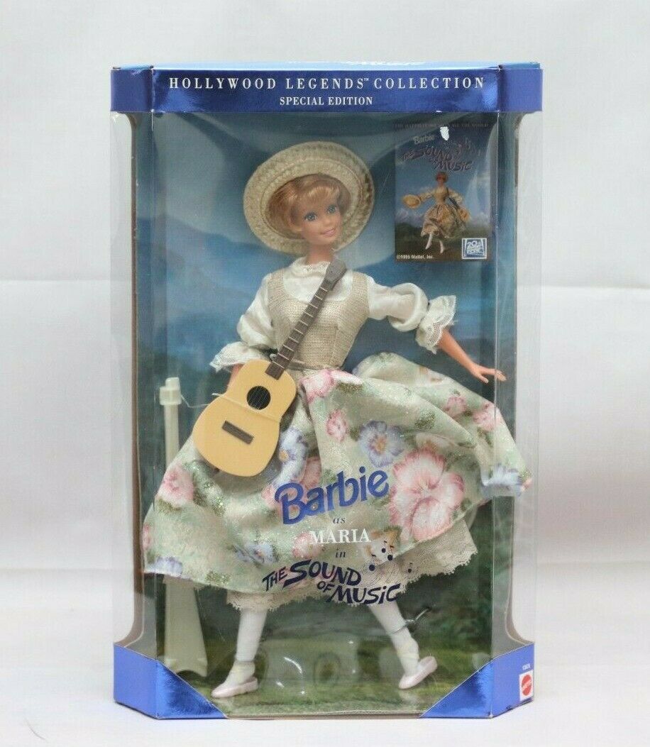 Barbie As Maria In The Sound Of Music 1995 Mattel #13676 Hollywood Legends Nrfb