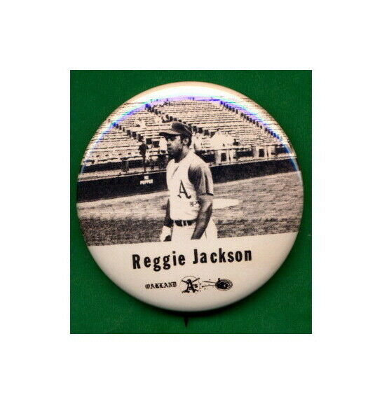 1969 Style Reggie Jackson *rookie* Broder Oakland A's Rp **pin** Rookie Year