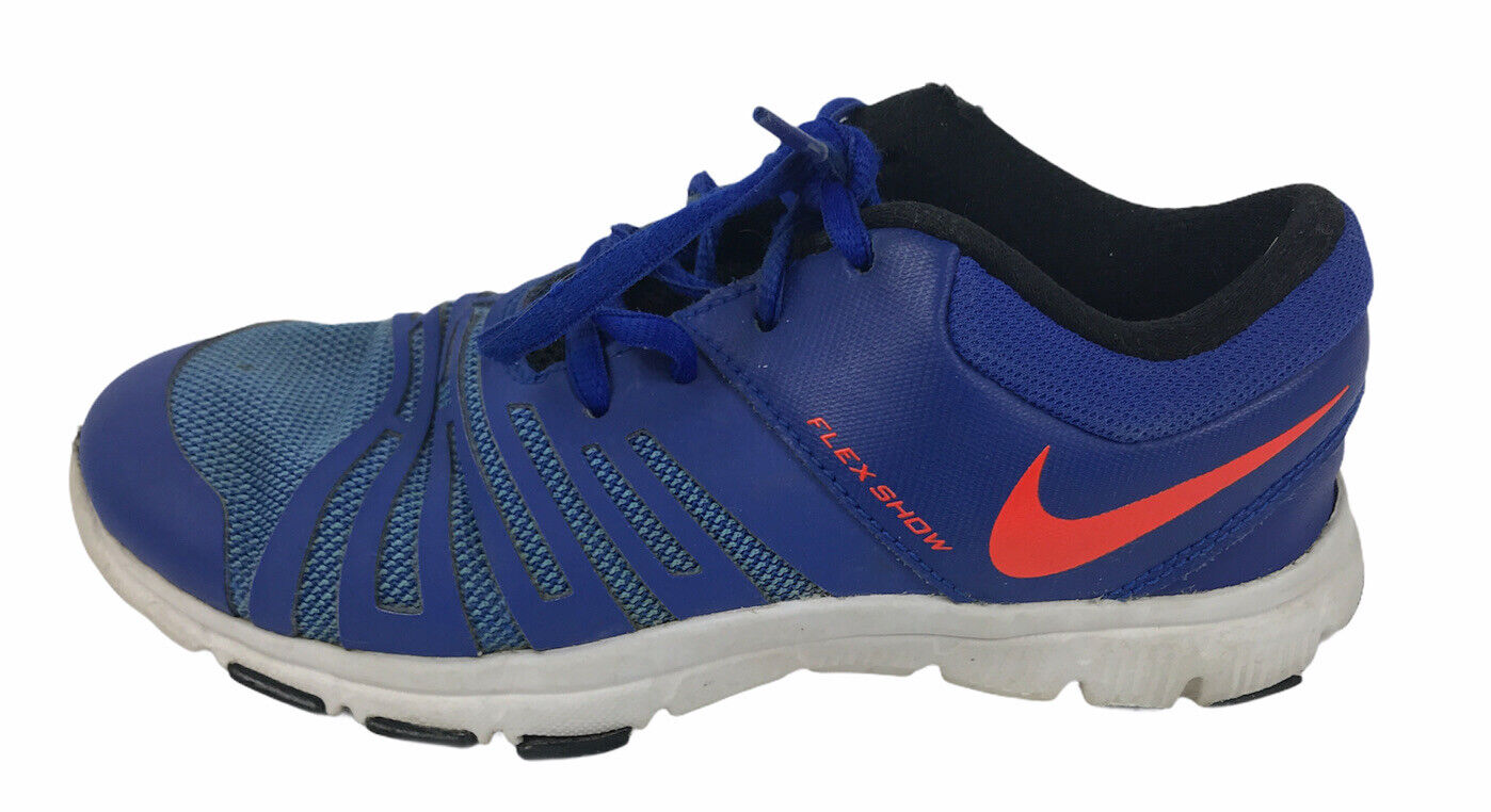 Nike Flex Show Training Athletic Shoes Youth Sz 1.5y Blue 847473-460