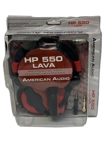 American Audio Hp550 Lava Professional High Powered Headphones