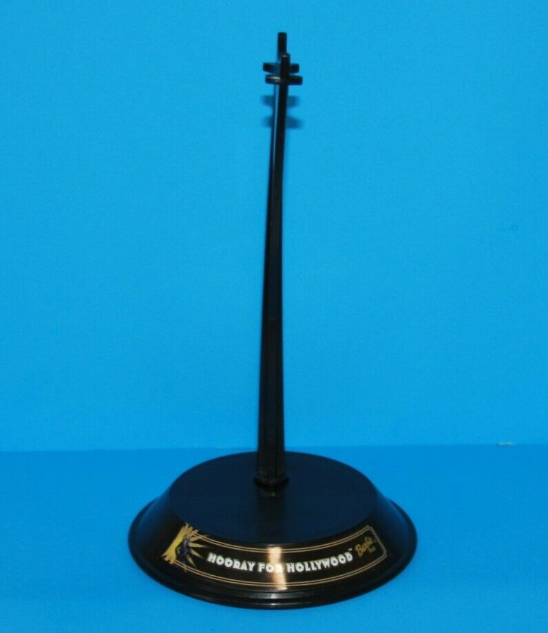 Mattel Barbie Hooray For Hollywood 2 Piece Black Doll Stand For 11.5" Dolls