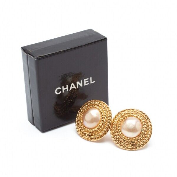 Chanel Artificial Pearl Design Earring(k-111113)