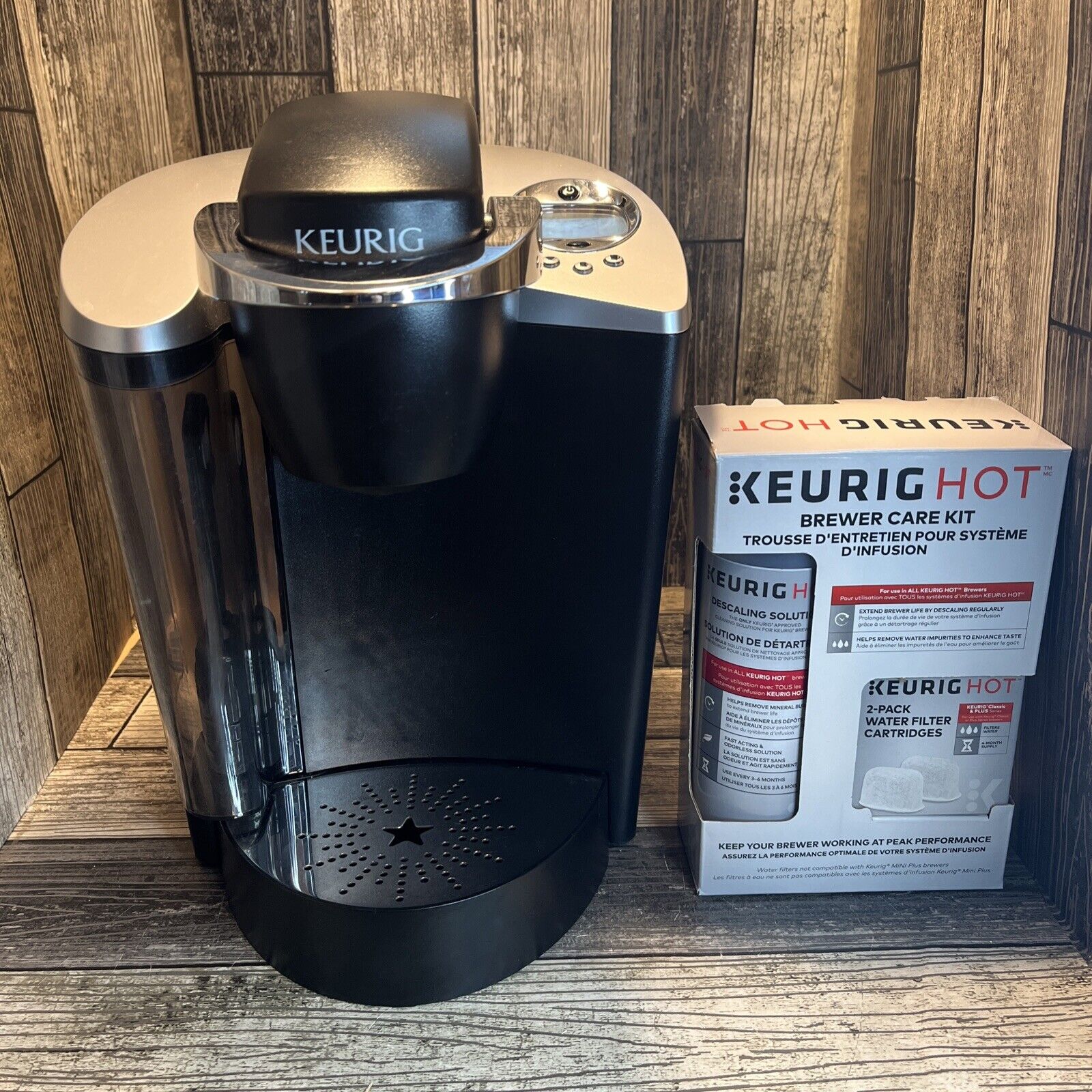 Keurig K60 Classic Single Serve K-cup Pod Coffee Maker W/ Brewer Care Kit Works!