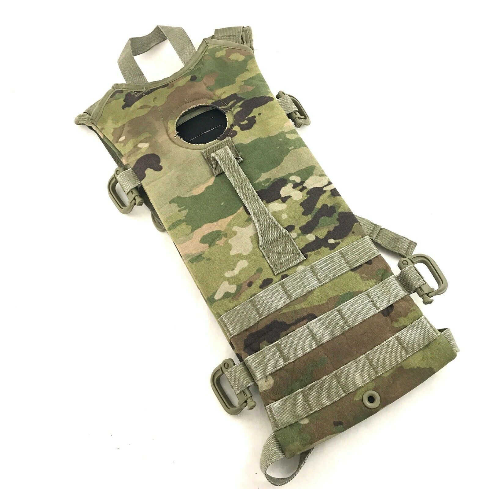 Multicam Hydration Backpack Water Carrier System, Army 100oz Pack, No Bladder