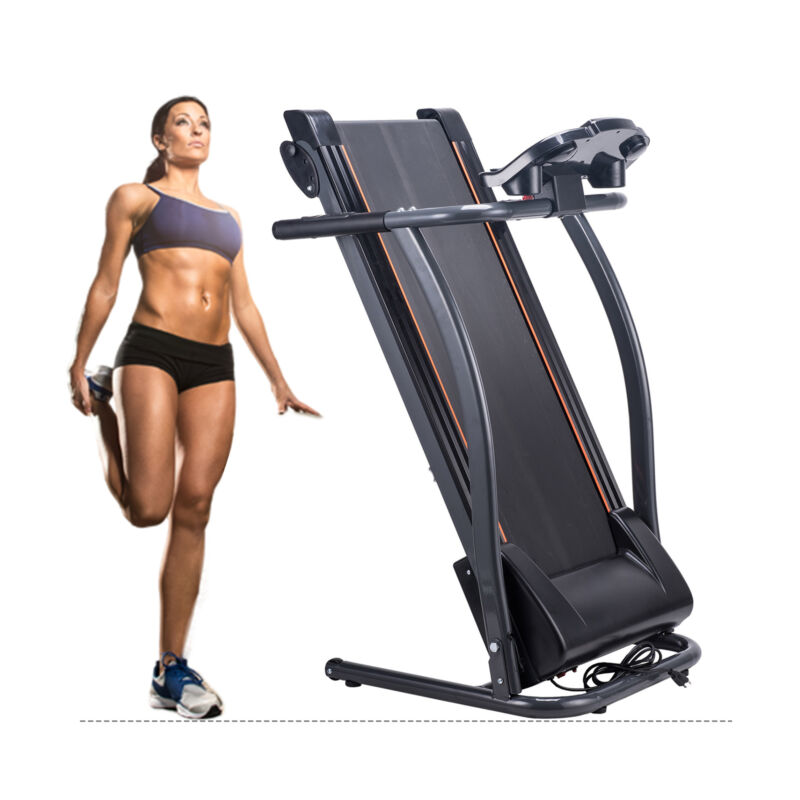 Motorized Treadmill Fitness Health Folding Running Machine Equipment Home Gym Yw
