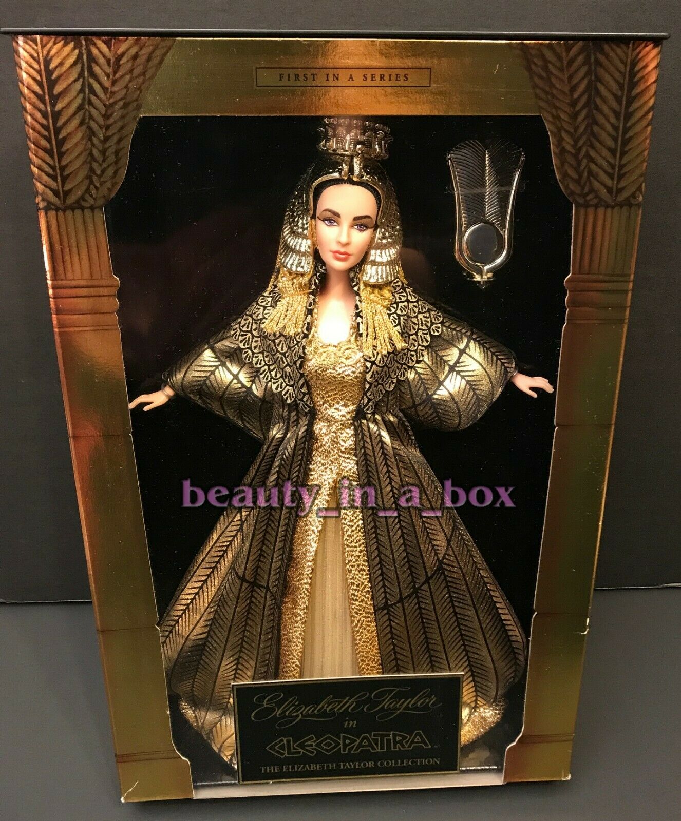 Cleopatra Barbie Doll Elizabeth Taylor Queen Of Egypt Exc "