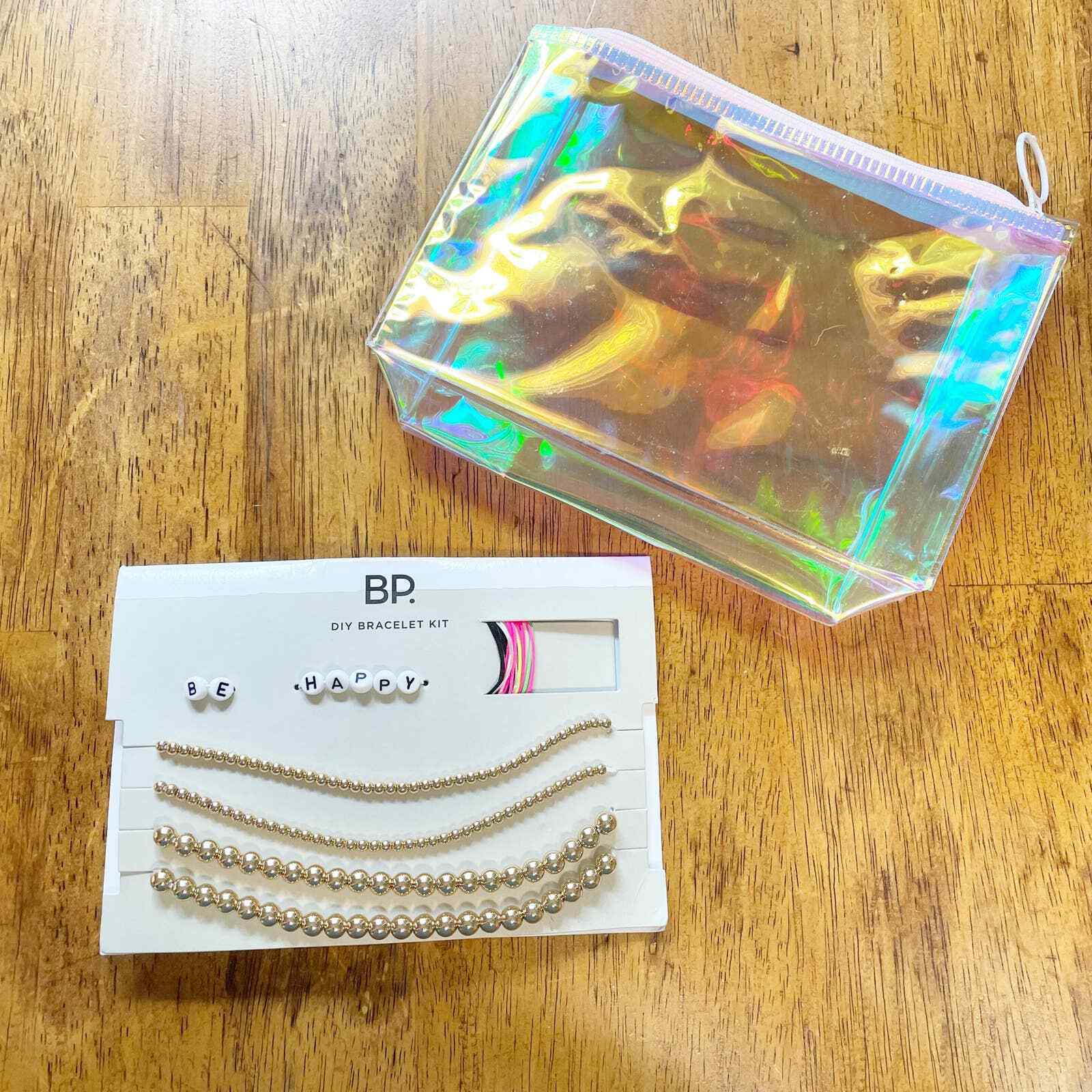 Bp Diy Bracelet Kit Letter Beads Gold Bead Bracelets