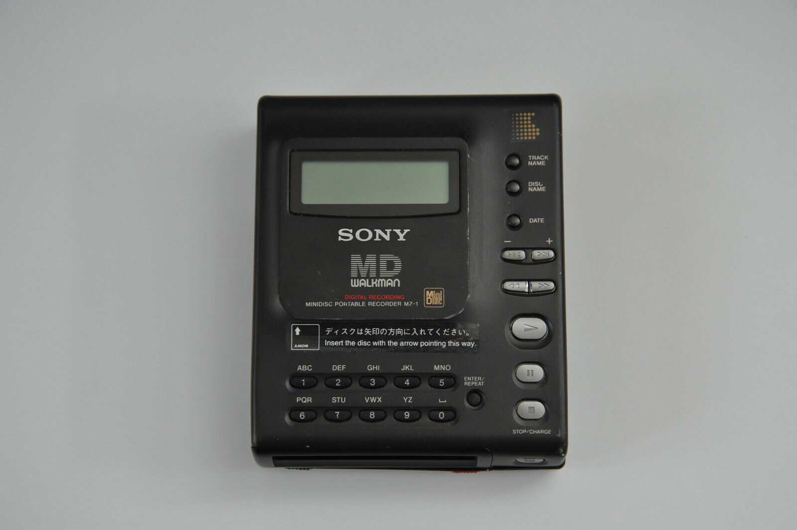 Sony Mz-1 Md Walkman Japan Minidisc Recorder For Restoration