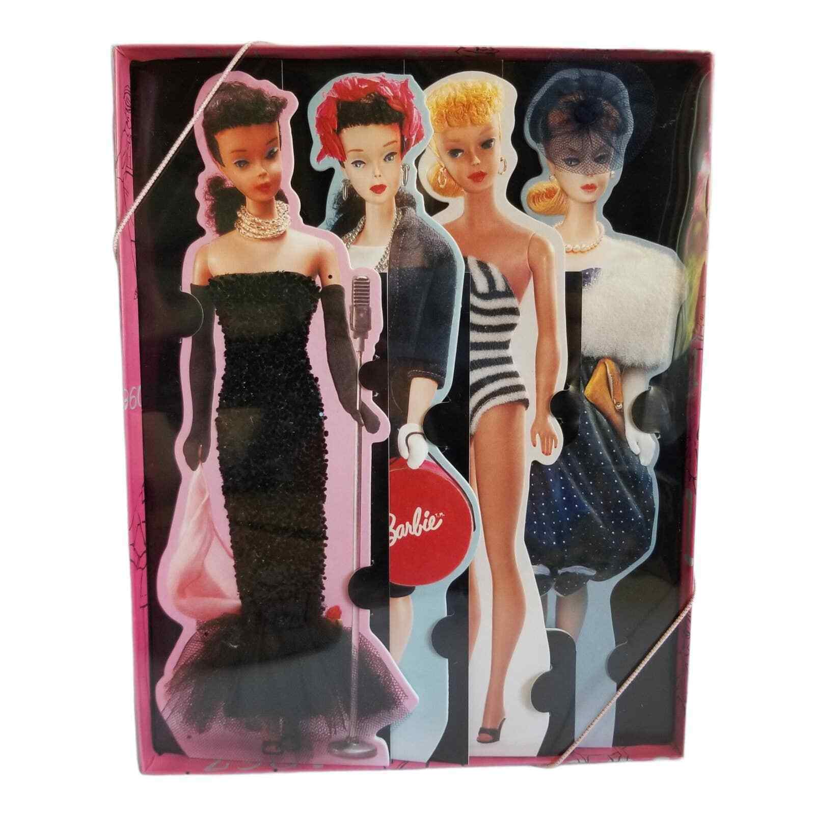 Glamour Dream Collection Barbie Greeting Cards 1994 Mattel 4 Blank Cards W/envel