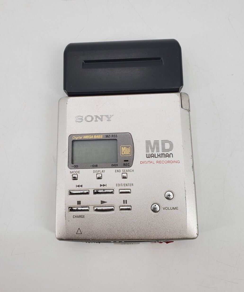 Sony Mz-r55 Md Walkman Portable Minidisc Recorder, Japan 1999—play Was Tested