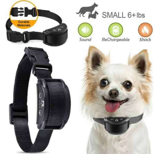 Anti Barking E-collar No Bark Dog Training Shock Collar For Small Medium Dog Us