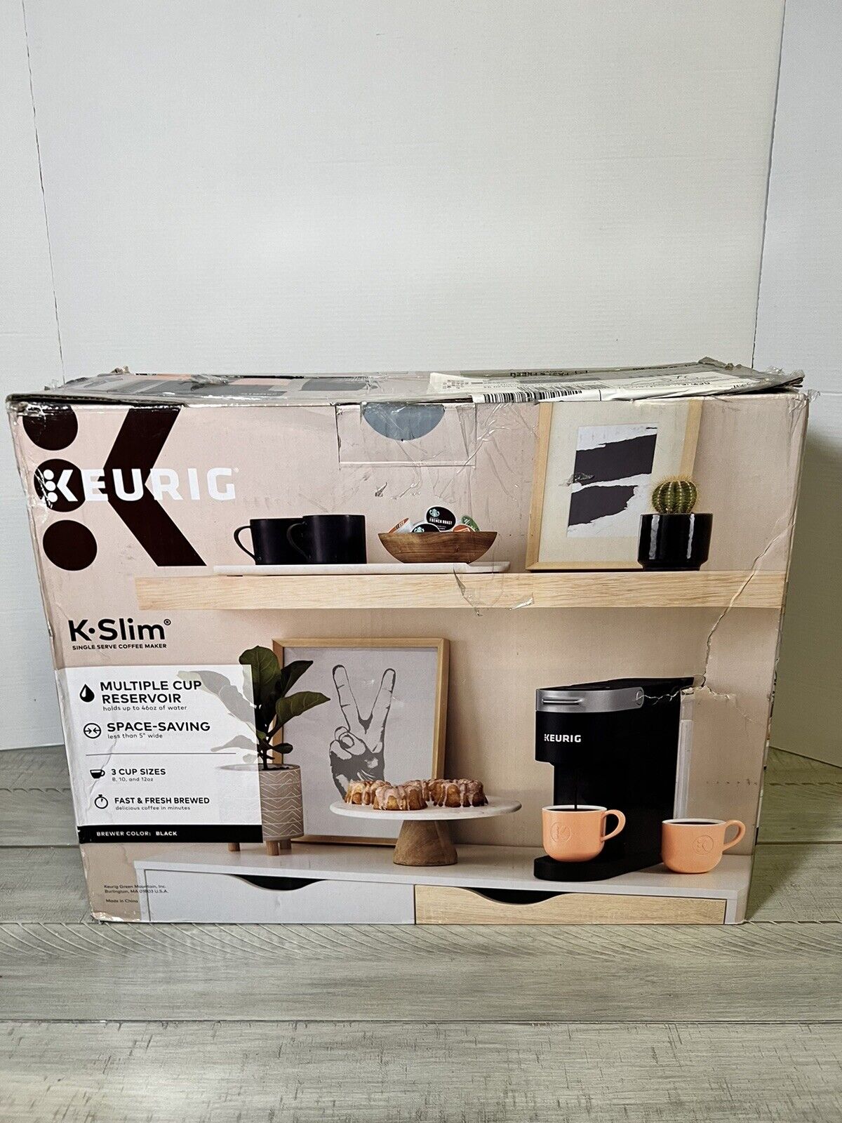 Keurig K-slim K900 Single-serve K-cup Pod Coffee Maker - Black #no5777
